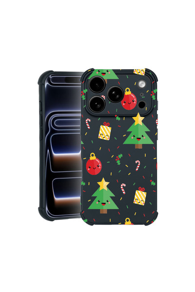 bestcase Carcasă Pro Shock pentru Apple iPhone 17 Pro, cu design Brad de Crăc...