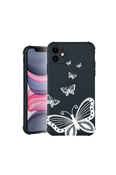 bestcase Carcasă Pro Shock pentru Apple iPhone 11, cu design fluture, 3100024...