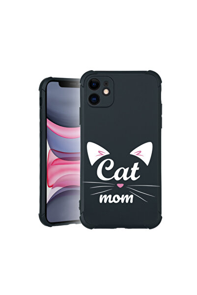 bestcase Carcasă Pro Shock pentru Apple iPhone 11, cu design Cat Mom, 3100024...