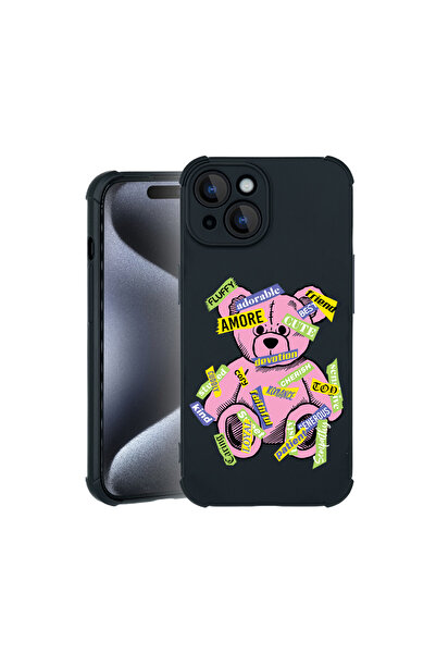bestcase Carcasă Pro Shock pentru Apple iPhone 15, cu design Teddy Bear Amour, 3100031 ASB 1547
