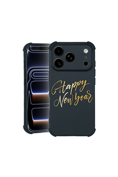 bestcase Θήκη Pro Shock για Apple iPhone 17 Pro, σχέδιο cu Happy New Year, 31...