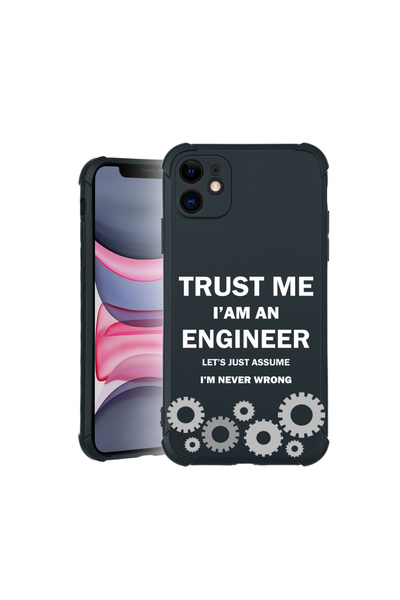 bestcase Carcasă Pro Shock pentru Apple iPhone 11, cu design „Sunt inginer”, ...