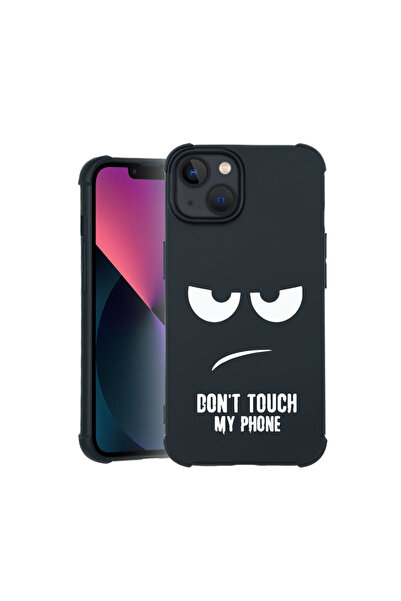 bestcase Carcasă Pro Shock pentru Apple iPhone 12 / 12 Pro, cu design „Nu atinge telefonul meu”, 3100026 ASB 90