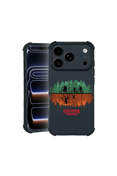 bestcase Carcasă Pro Shock pentru Apple iPhone 17 Pro, cu design Stranger Things, 3100038 ASB 279