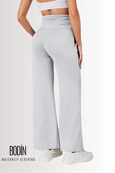 bodin Adjustable Waist Cotton Fabric Maternity and Postpartum Sweatpants