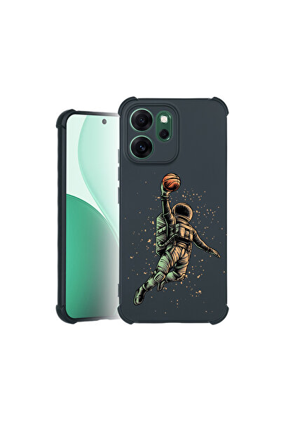 bestcase Carcasă Pro Shock pentru Oppo Reno 14F / FS, cu design Astronaut Basketball, 3100041 ASB 1003
