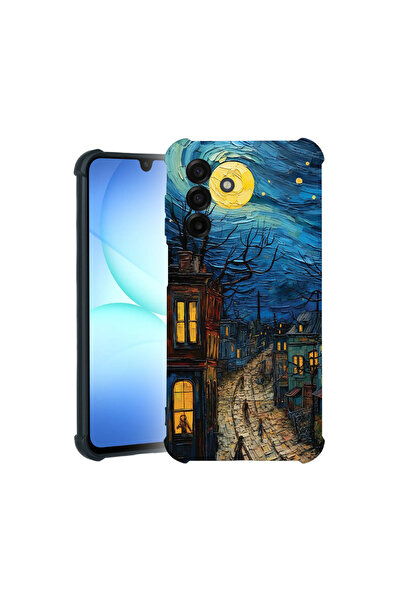 bestcase Carcasă Pro Shock pentru Samsung Galaxy A16, cu design Van Gogh City Life, 3100020 ASB 1282