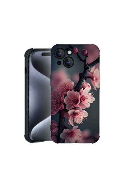 bestcase Θήκη Pro Shock για Apple iPhone 15, με σχέδιο άνθος κερασιάς, 310003...