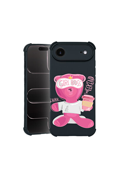 bestcase Θήκη Pro Shock για Apple iPhone 17 Air, με σχέδιο αρκουδάκι - Gril B...