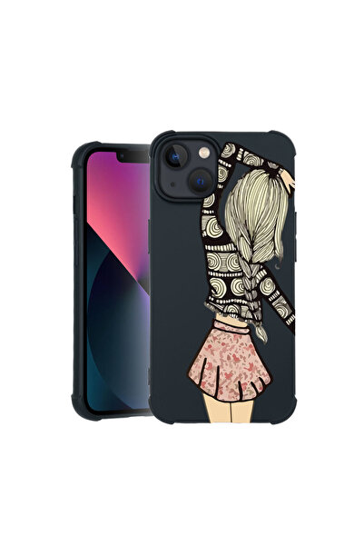 bestcase Carcasă Pro Shock pentru Apple iPhone 12 / 12 Pro, cu design Girl Fr...