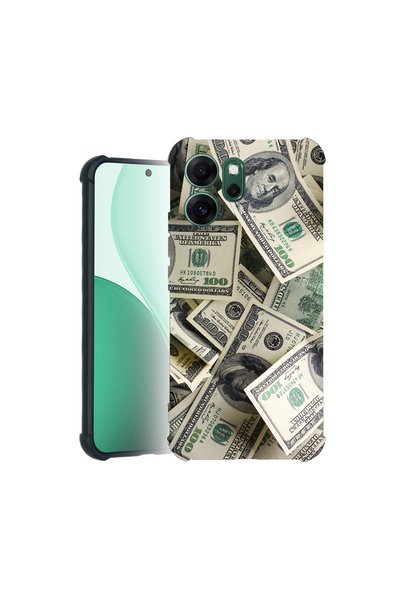 bestcase Carcasă Pro Shock pentru Oppo Reno 14F / FS, cu design model Bani, 3...