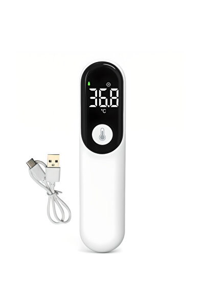 Skyline Orbion Rechargeable USB-C digital thermometer, non-contact infrared, fast forehead/ear measurement