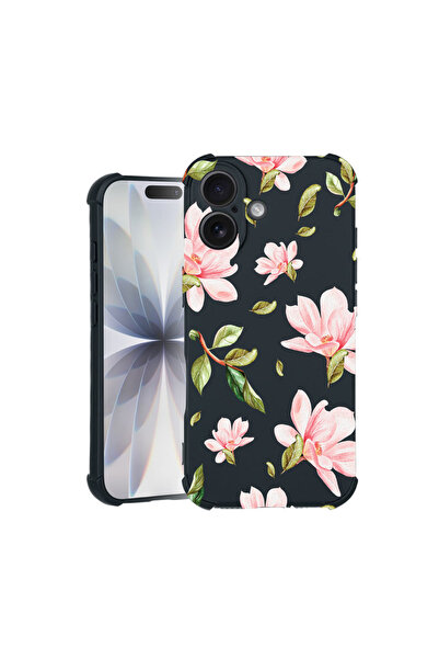 bestcase Θήκη Pro Shock για Apple iPhone 15 Pro Max, cu Design Flowers Collec...