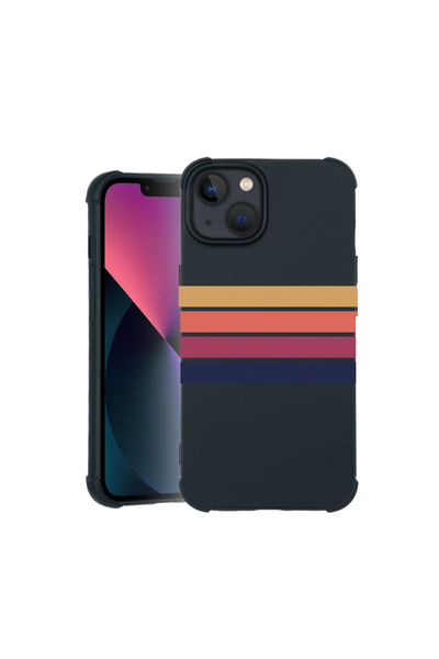 bestcase Carcasă Pro Shock pentru Apple iPhone 12 / 12 Pro, cu design Retro L...