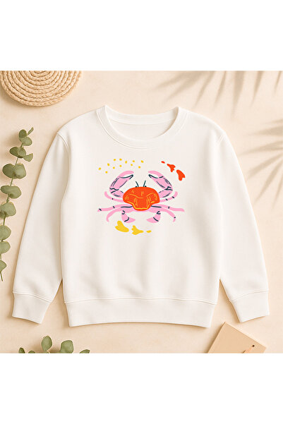 SVART WEAR Sweatshirt Daily cu imprimare pe partea din față 100% bumbac Fancy...