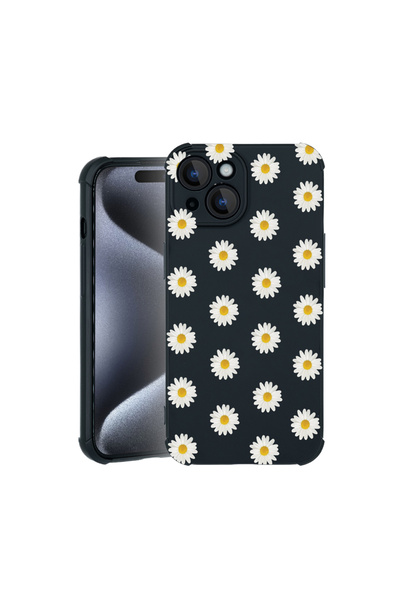 bestcase Carcasă Pro Shock pentru Apple iPhone 15, cu design Daisy, 3100031 ASB 2012