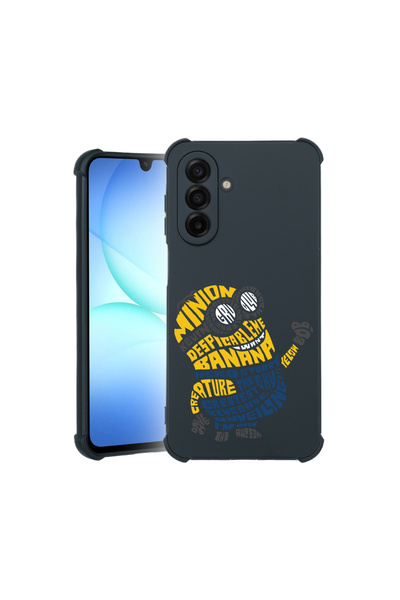 bestcase Carcasă Pro Shock pentru Samsung Galaxy A17, cu design Calligraphy Minion, 3100021 ASB 1526