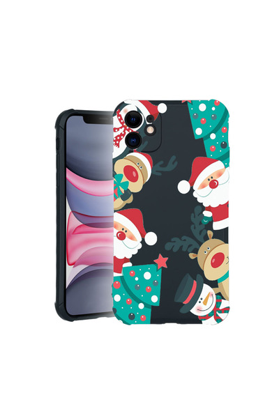 bestcase Carcasă Pro Shock pentru Apple iPhone 11, cu design Xmas, 3100024 AS...