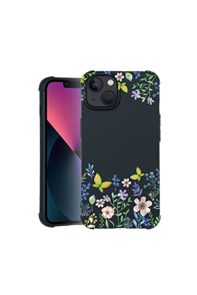 bestcase Carcasă Pro Shock pentru Apple iPhone 14, cu design fluturi flori, 3100028 ASB 95