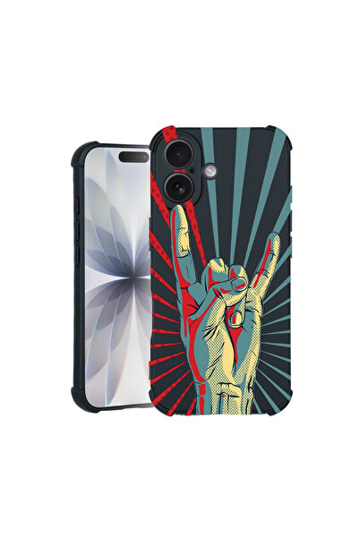 bestcase Carcasă Pro Shock pentru Apple iPhone 14 Pro Max, cu design Rock Fes...