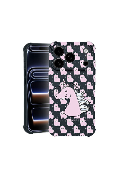 bestcase Carcasă Pro Shock pentru Apple iPhone 17 Pro, cu design Unicorn - I ...