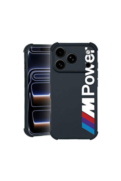 bestcase Carcasă Pro Shock pentru Apple iPhone 17 Pro, cu design BMW M Power,...