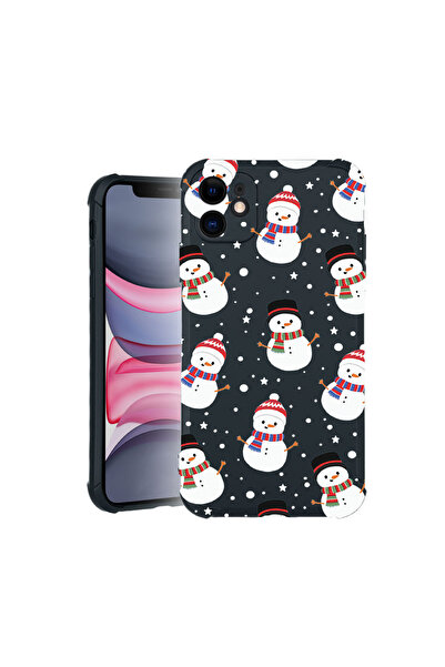 bestcase Carcasă Pro Shock pentru Apple iPhone 11, cu design Om de zăpadă, 31...