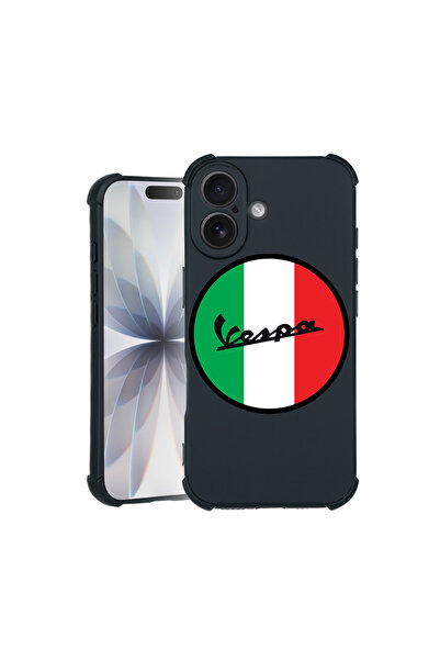 bestcase Carcasă Pro Shock pentru Apple iPhone 15 Pro, cu design Vespa, 31000...
