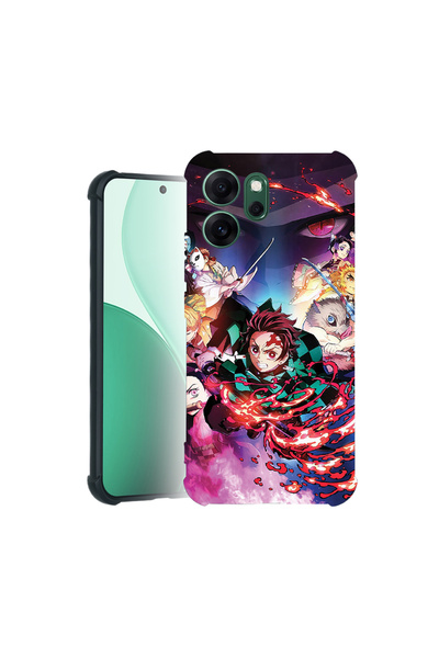bestcase Carcasă Pro Shock pentru Oppo Reno 14F / FS, cu design Demon Slayer,...