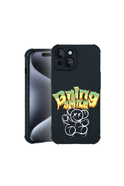 bestcase Carcasă Pro Shock pentru Apple iPhone 15, cu design Teddy Bear Brain...