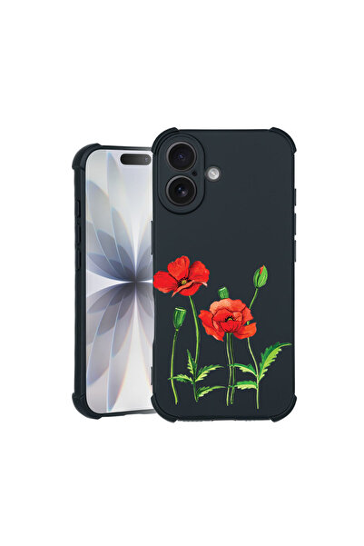 bestcase Carcasă Pro Shock pentru Apple iPhone 14 Pro, cu design roșu mac, 3100029 ASB 643
