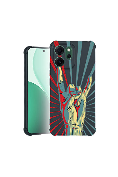 bestcase Carcasă Pro Shock pentru Oppo Reno 14F / FS, cu design Rock Festival, 3100041 ASB 530