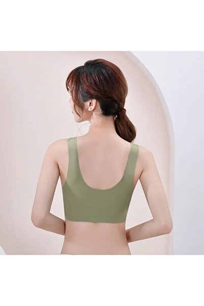 pae No Bra Feel Laser Cut Flexible Wire Free Non-Padded Comfortable Ghost Nursing Bra