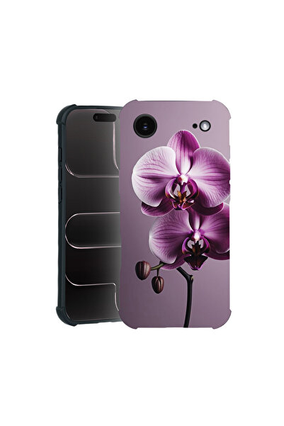 bestcase Калъф Pro Shock за Apple iPhone 17 Air, дизайн с цвят розова орхидея...