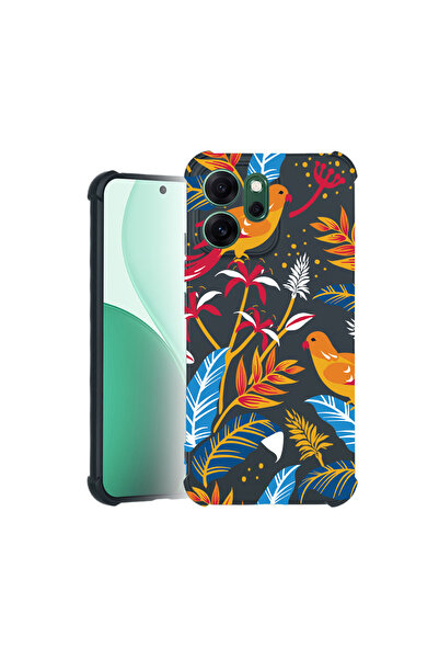bestcase Carcasă Pro Shock pentru Oppo Reno 14F / FS, cu design Păsări colorate, 3100041 ASB 769