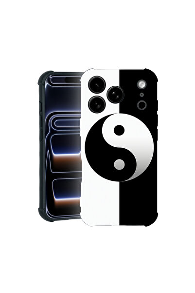 bestcase Carcasă Pro Shock pentru Apple iPhone 17 Pro, cu design Yin Yang, 31...