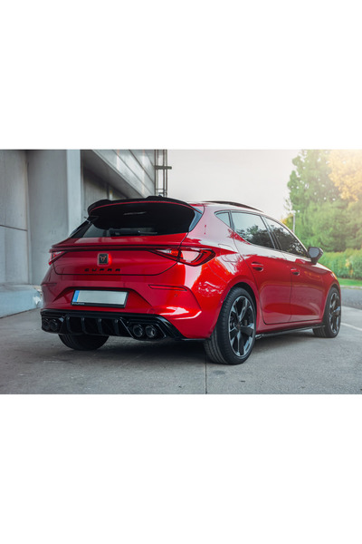 APEX AERO DİZAYN Cupra Leon (2020-2024) Uyumlu - Difüzör Flap Eki