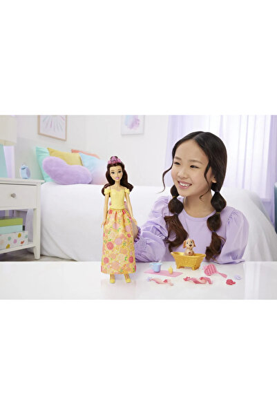 DİSNEY PRİNCESS Doll Bella with Puppy and Accessories
