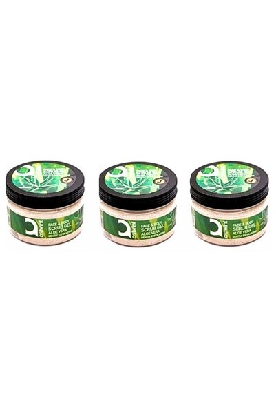 Ostwint Face and Body Aloe Vera Scrub x 3