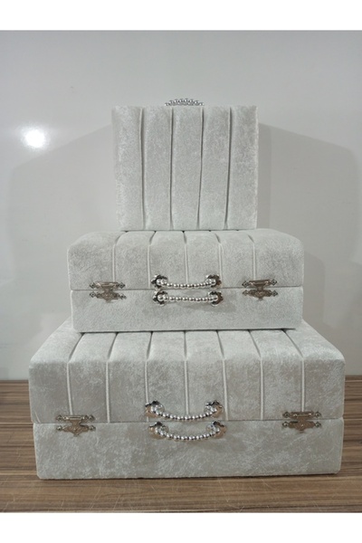 Sandık Dünyası حقيبة هدية الزفاف، حقيبة الأميرة، صندوق العروس والعريس، حقيبة ...