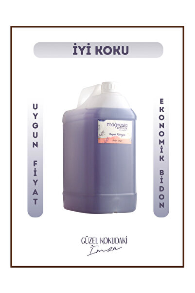 Magnesia Kozmetik Pure Touches Magnesia Kaşmir Çiçeği Kolonyası 5 LT. Ekonomik Bidon