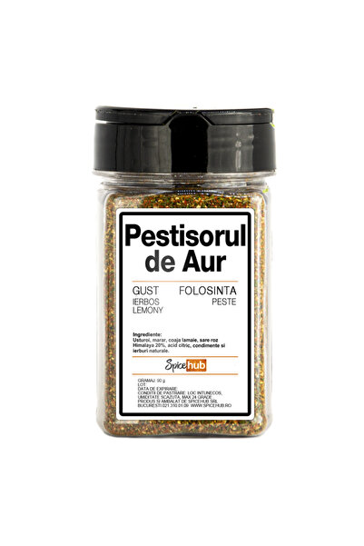 Spicehub Mix Pestisorul de Aur, condiment premium pentru peste, fructe de mar...