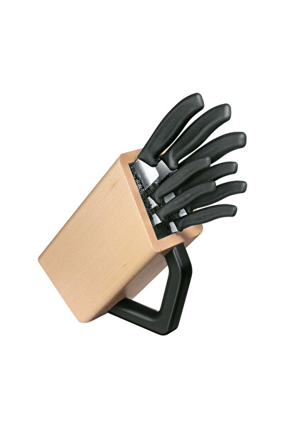 Victorinox Set Suport cu 8 Cutite Swiss Classic 6.7173.8, Negru
