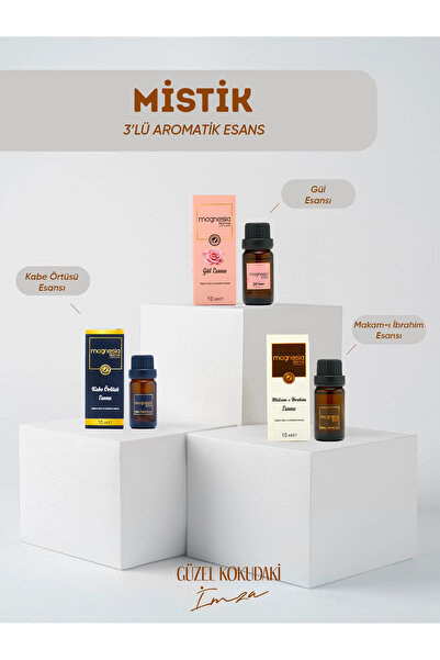 Magnesia Kozmetik Pure Touches Magnesia Esans Uçucu yağlar ''Mistik Kokular 3...