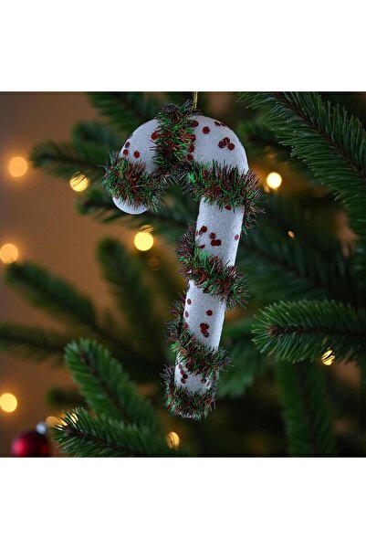 madamina Ornament pentru copac Baston, Ornament de Crăciun Baston de zahăr, O...