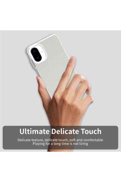 Deppo Trend Samsung Galaxy A07 Compatible Case Non-Yellowing Stain-Resistant Frosted Matte Colorful Soft Transparent Silicone Cover