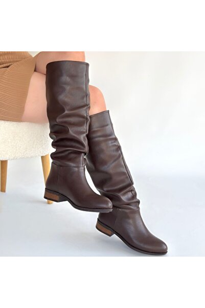 Zerenyus Winda Premium Brown Bellows Boots
