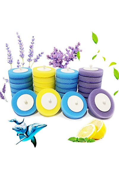 AyrStore Tek kullanımlık tuvalet fırçası yedek başlığı, tuvalet çubuğu yedekl...