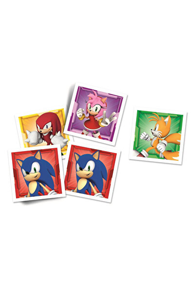 Sonic Hedgehog Characters memory game with 48 pieces Clementoni