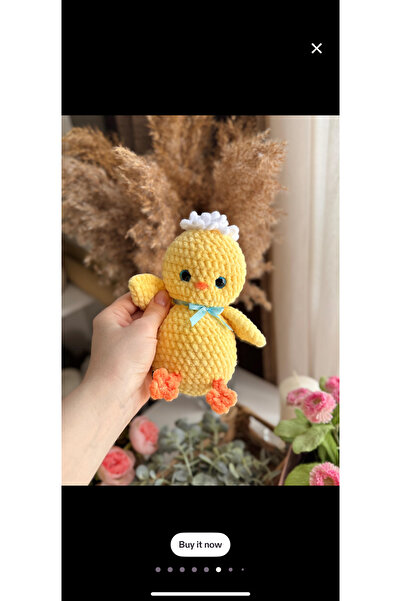 Handmade 🐣 sarı civciv